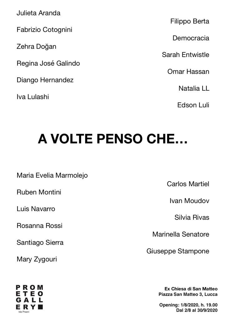 A volte penso che…